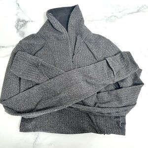 Lululemon Herringbone Quarter Zip Jacket
